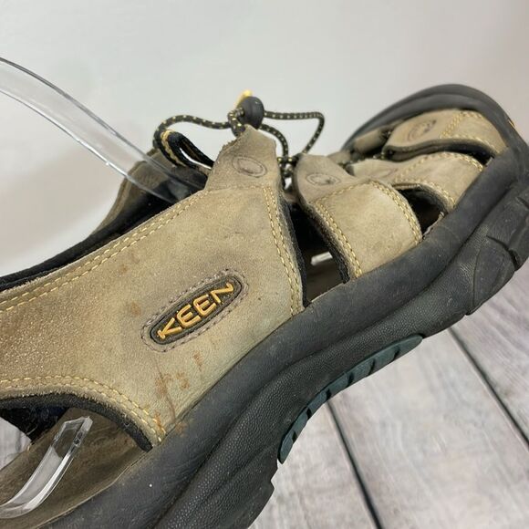 Keen Men\'s Newport H2 Hiking Sandals Brown Leather Waterproof Fisherman size 11 main image 10